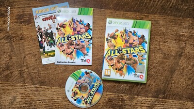 MICROSOFT XBOX 360 - WWE ALL STARS #RG9 CIB