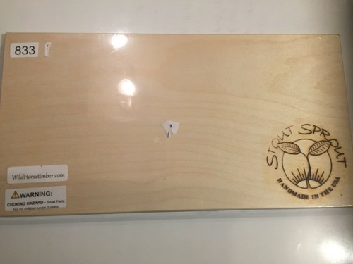 Handgefertigtes USA Stout Sprout Holz Name Puzzled Board "BROKLYN" - Bild 2 von 2