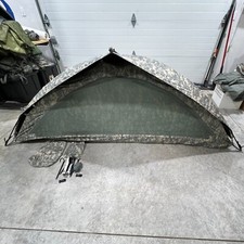 US Military ACU Tent Combat Shelter System One-Person Very Good Complete