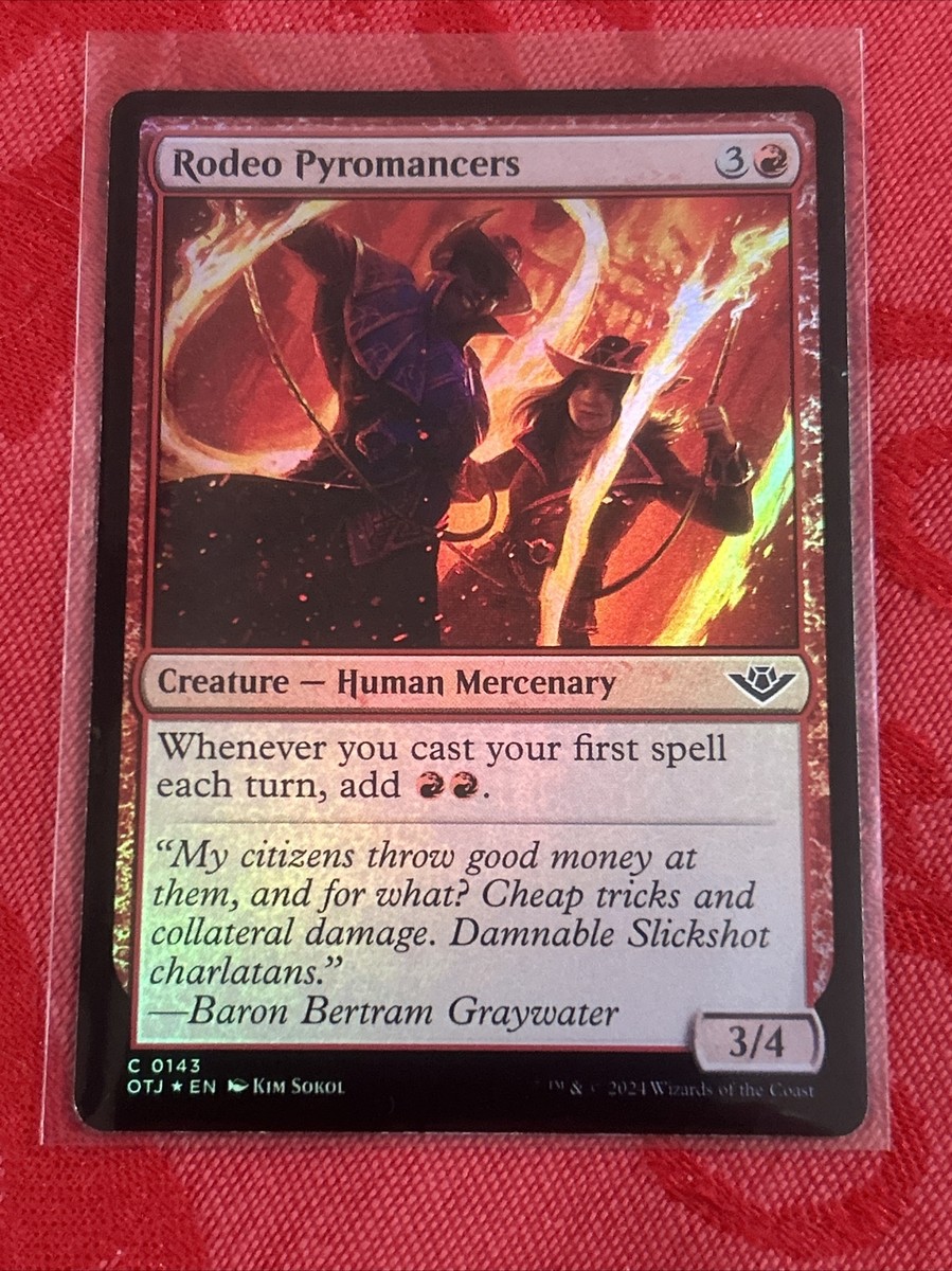 b*e様 ビビ　foil mtg ff Fling | Outlaws of Thunder Junction Breaking News Foil