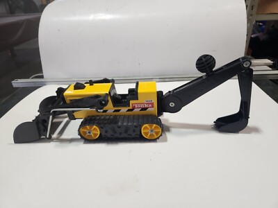 Mighty Tonka Tracked Loader/ Back Hoe 1232 Excellent Condition 