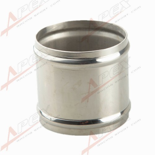 US STOCK 2.25" 57mm Stainless Steel Hose Adapter Joiner Pipe Connector Silicone - Picture 2 of 3