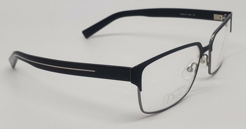 Dior Homme 0172 schwarz/metallgetreu M6W Brillengestell 55-14-145 Italien Neu RX - Bild 3 von 5