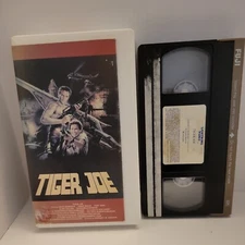 VHS: Tiger Joe (1986): Lightning Video clamshell case