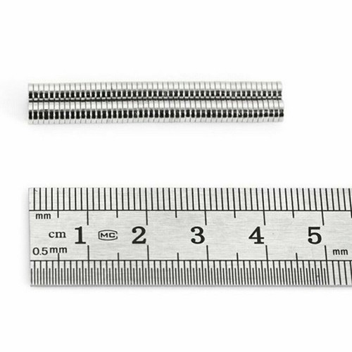 4mm x 1mm Neodymium N52 Magnets Strong Strongest DIY Craft Fridge Disc Magnet - Picture 4 of 12