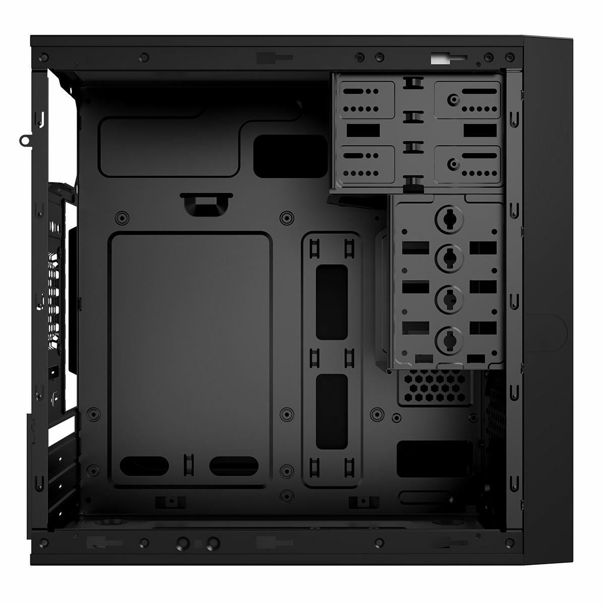 CIT Work Micro ATX Computer PC Case USB 3.0 mATX Black UK For Home