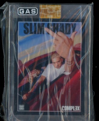 【Blue】Eminem Complex x GAS Trading Cards 2024 Eminem #C-2 Gas Trading Cards X Complex Slim Shady Base