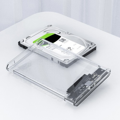 Transparent External Hard Drive 2.5or3.0 Inch HDD SSD Case Drive Housing _r1 - Bild 11 von 14