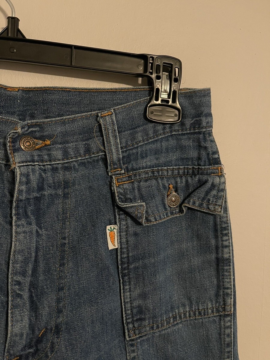 Vintage Levi's Fresh Produce Carrot Tab Baggy Fit Denim Jeans