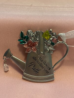 PL May flowers always line your path SPRINGTIME WISHES Message Ornament Ganz