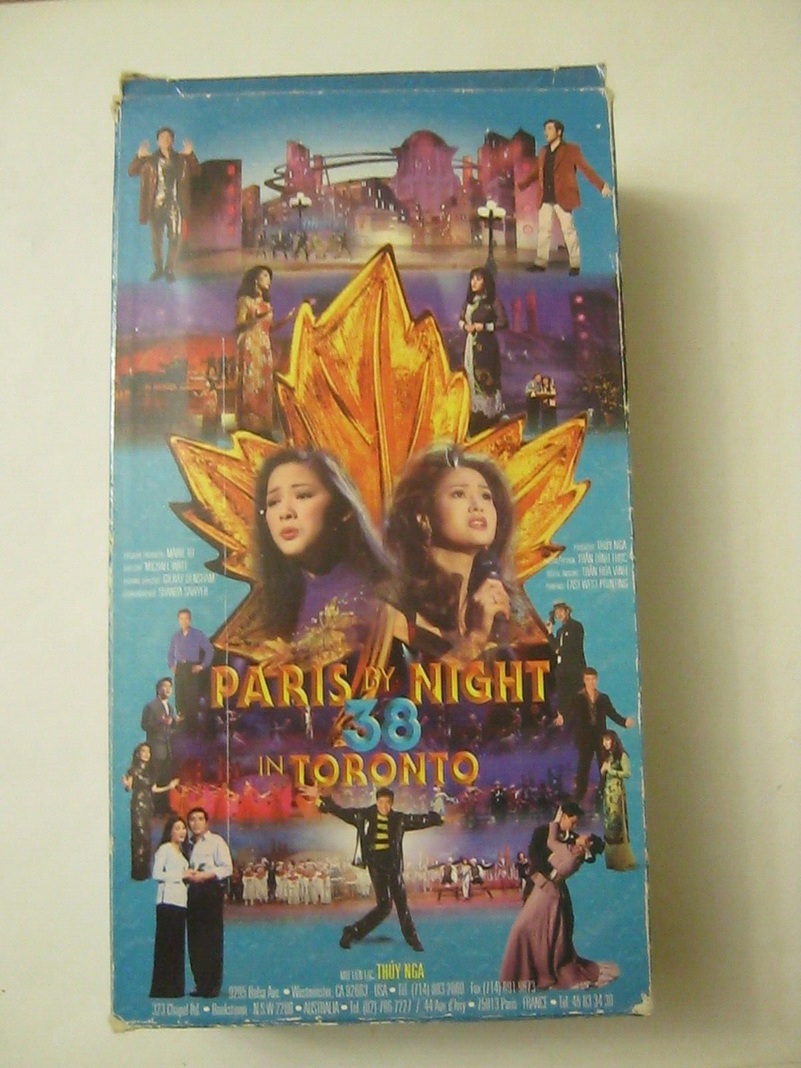 Paris By Night 38 In Toronto (Vietnamese 1996 VHS) (029-11) | eBay