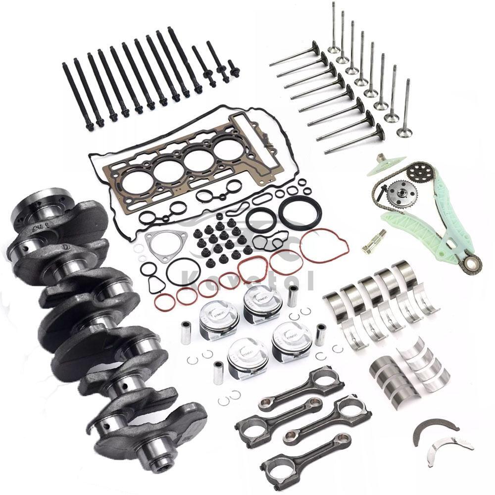 N14 1.6L Engine Overhaul Rebuild Kit - Crankshaft Rods Timing For Mini Cooper S