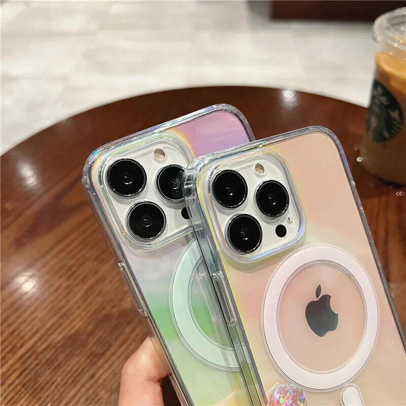 Holographic Laser Magsafe iPhone case - Limited Edition High Quality Protection - Image 2 of 4