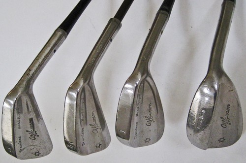 Juego de palos de hierro inoxidable forjado a mano AlfLawson de colección/4 piezas, #5, #6, #7, Sw - Imagen 5 de 10