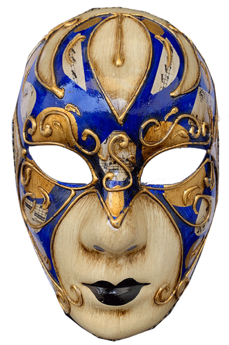 Venezianische Maske Gesichtsmaske Volto Damen Karneval Ballmaske Maskerade - Bild 19 von 21