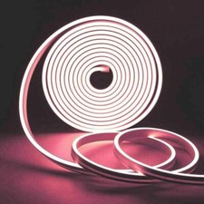 1-5m 12v Flexible Led Strip Waterproof Sign Neon Lights Silicone Tube Christmas