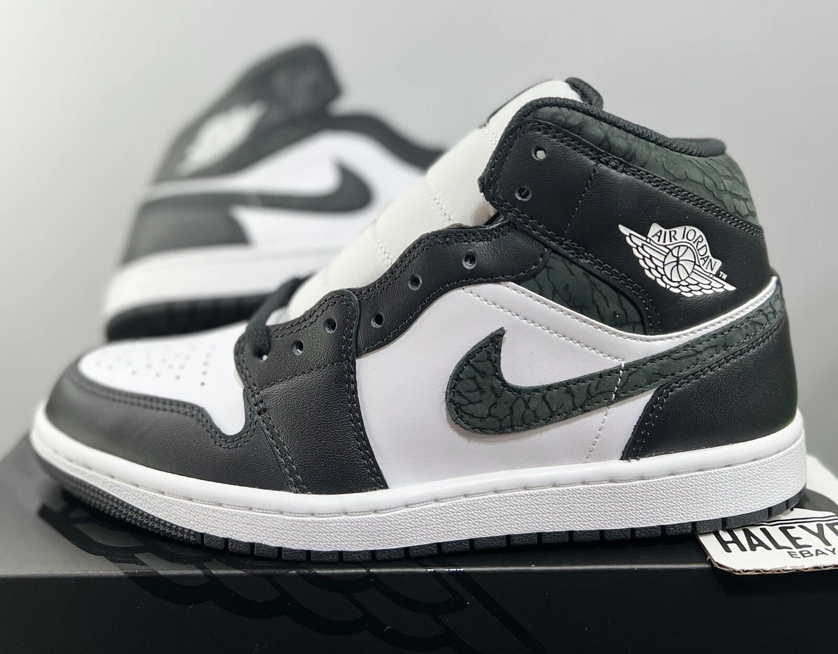 NEW Nike Air Jordan 1 Mid SE Panda Elephant Men Sizes 7 14 FB9911 001