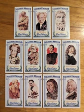 2013 Topps Allen and Ginter Mini Inquiring Minds singles you pick choice