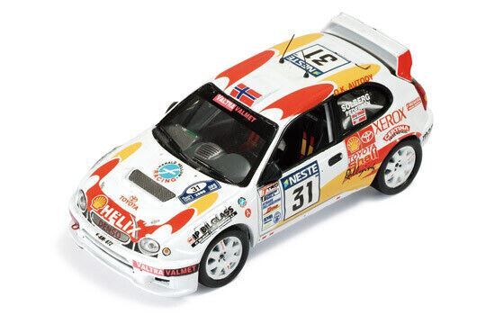 1/43 IXO RAC148 Toyota Corolla WRC 2000 Finland #31 Solberg & Pedersen Mint Box