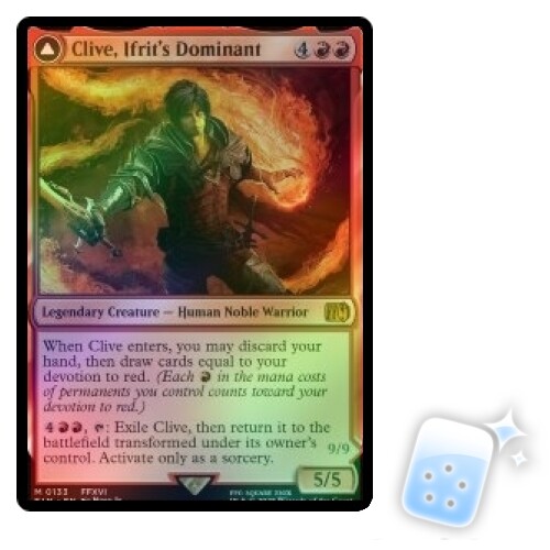 MTG イフリート/Ifrit【Foil】 Ifrit - Fury (Rainbow Foil) Secret Lair Drop Foil for sale