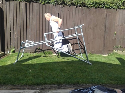 Pull Up Station Pull Up bar Calisthenics & Full Body Workout, Human Flag - Imagen 6 de 12