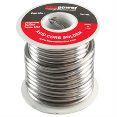 Firepower SOLDER, ACID FLUX CORE, 40/60
