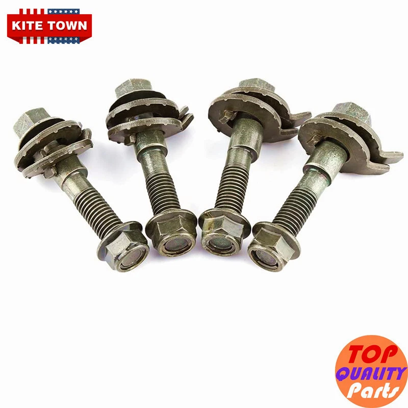 New Front Wheels Cam Bolts 8Kits Adjustable Camber Correction Alignment Kit 12mm - Image 2 of 4