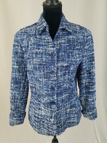 tweed blazer jacket career 