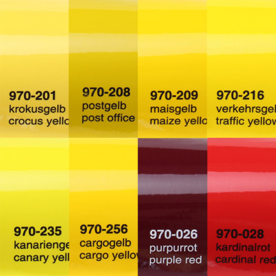 25€/m² Oracal 970RA Autofolie Gegossen BLASENFREI Folie Matt - Foto 7