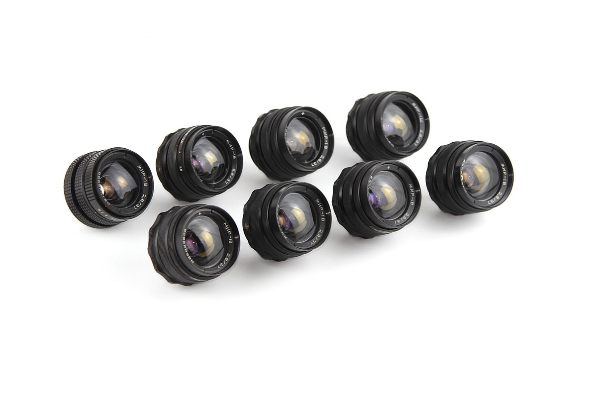 MIR - 1V Lens 37mm f/2.8 Copy Flektogon Mount M42 Wide angle