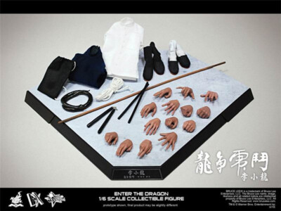 HOT TOYS DX04 1/6 Scale Enter The Dragon Bruce Lee Collectible