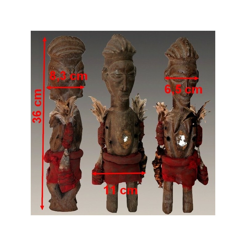 Statuette protectrice Suku Yaka Geweldige aanbiedingen, speciale prijs