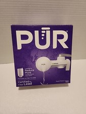 PUR Faucet Filtration System White Reduces 70 Contaminants Substances 1500