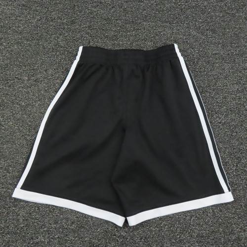 Adidas Shorts Youth Medium Black & White Breathable Running Workout Casual Boys - Picture 8 of 10