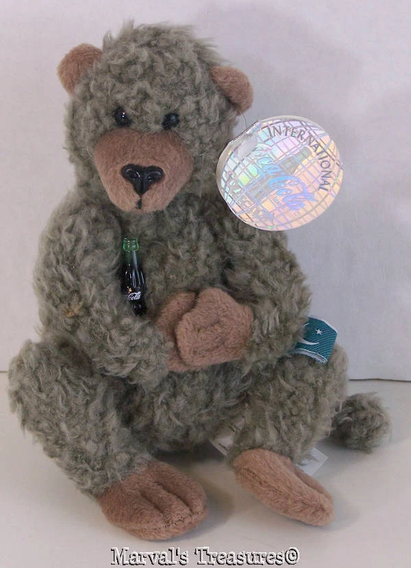 International Collection Croon the Baboon Coca-Cola Plush Animal Toy w/Tags - Image 2 of 4
