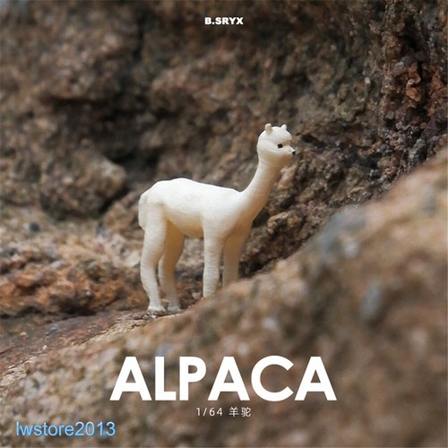 Figurines Miniatures Chameau Et Alpaga – Pour Dioramas, Modélisme 1/64, 1/43, 1/87 – Scène Décorative