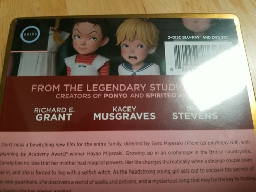 《•☆•☆•☆•☆•☆•》 Earwig and the Witch BLU-RAY STEEl BOOK Limited edition NEW - Picture 10 of 12