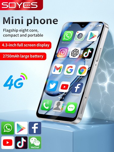 F9 Unlocked Mini 4.3 Inch Smart Phone 4G LTE 16GB ROM Android 10.0 Mobile phone - Picture 12 of 14