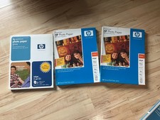 HP Photo Paper Glossy lot of 4