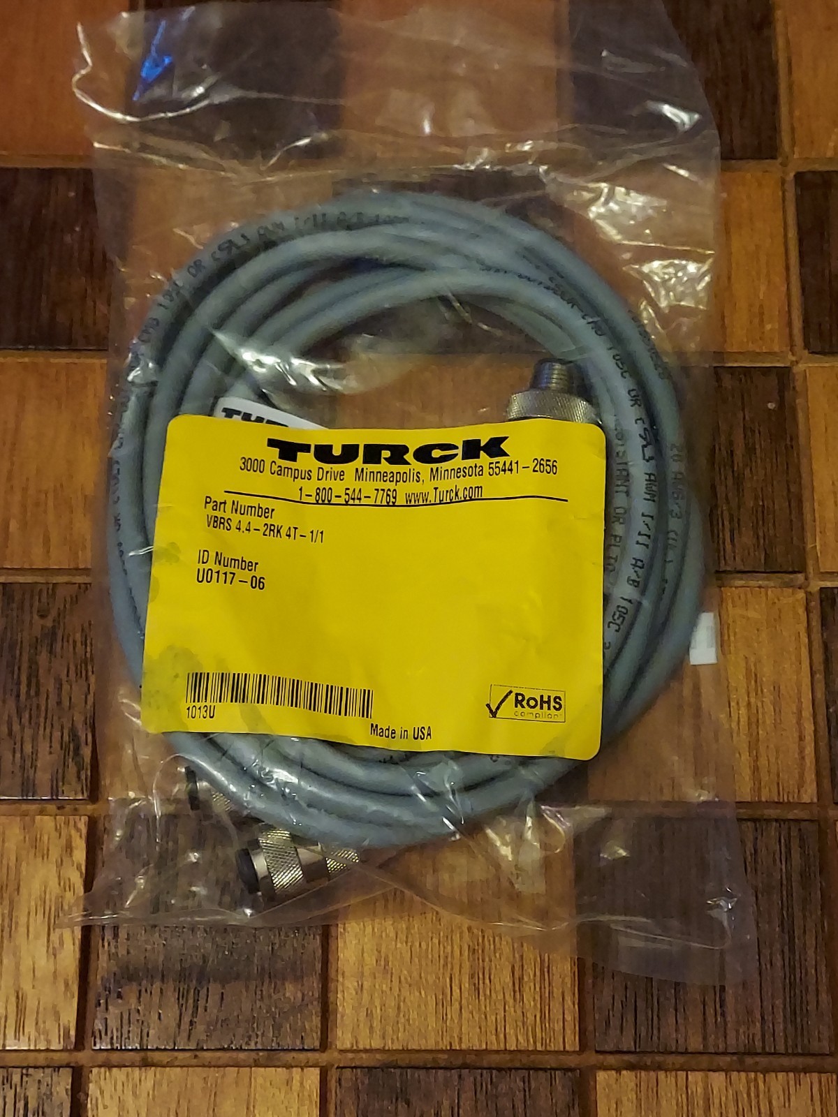 TURCK VBRS 4.4-2RK 4T-1/1 / VBRS442RK4T11 U0117-06