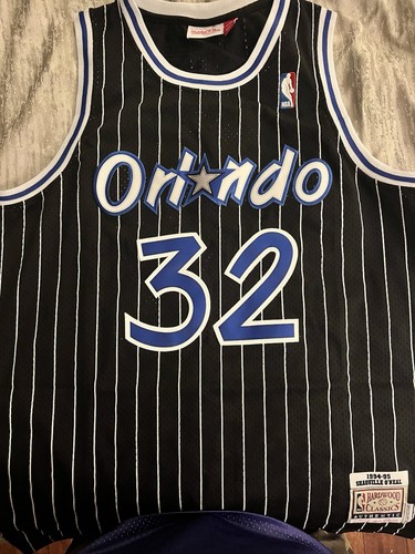 Shaquille Shaq O'Neal Orlando Magic Throwback Trikot XXL, (NEU)