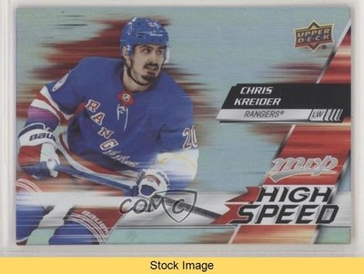 2020-21 Upper Deck MVP High Speed Chris Kreider #HS-6 READ 0e3
