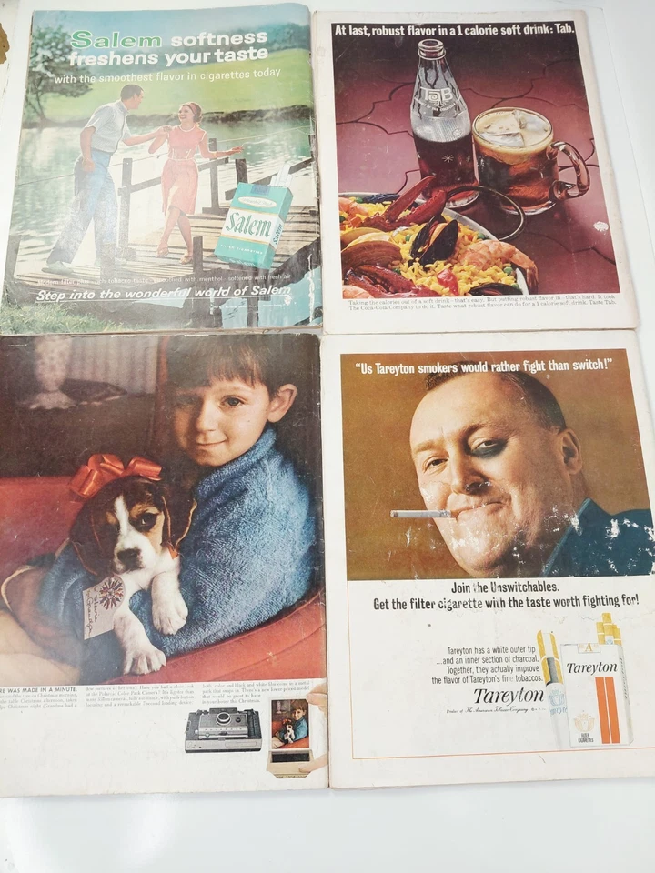 VINTAGE 1960 SATURDAY EVENING POST LOT OF 16 ADVERTISING, HISTORY, COVER ART - Image 3 of 4