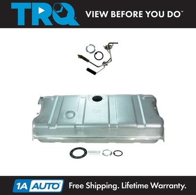TRQ Fuel Gas Tank & Sending Unit Kit 20 Gallon 3/8'' Line for Chevy Corvette