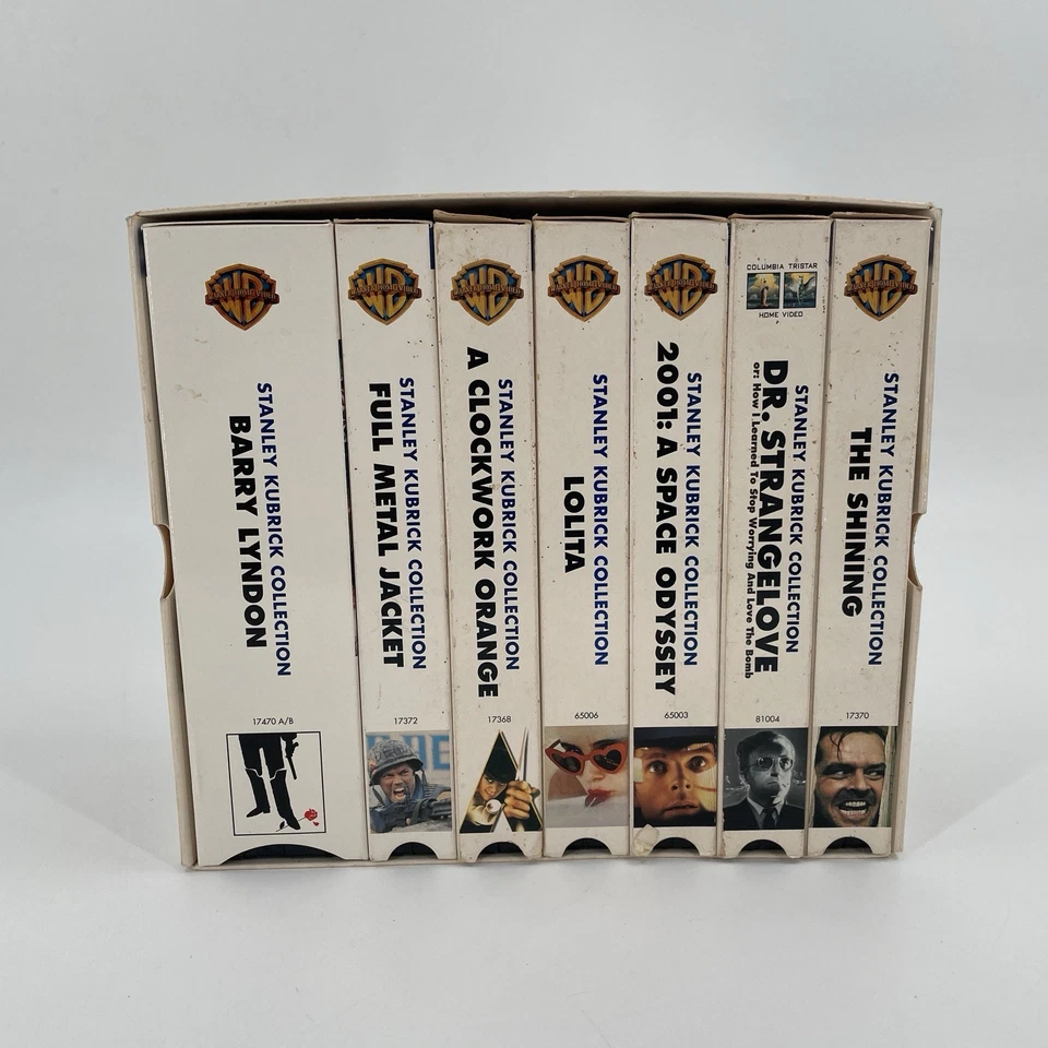 Stanley Kubrick VHS Movie Collection Box Set - 2001 - The Shining, Lolita, etc - Image 2 of 4