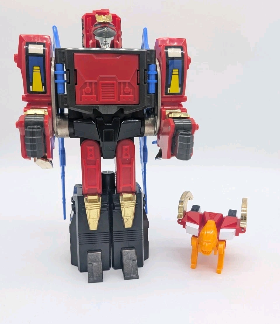 TAKARA TRANSFORMERS BRAVE LEGEND OF DA GARN RED GEIST VICTORY