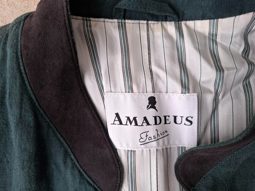 * Schönes dunkelgrünes Leinen Trachten Sakko Gr. 52 - Herren* - Bild 3 von 3