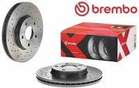 2X Bremsscheibe Brembo 0994641X 2 Bremsscheiben Vorderachse Vorne