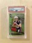 2024 Panini Prizm - Premier Jerseys Drake Maye #PJ-DME Neon Green Pulsar Prizm