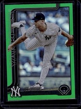 Clarke Schmidt 2025 Topps Green Holo Foil /99 New York Yankees #395